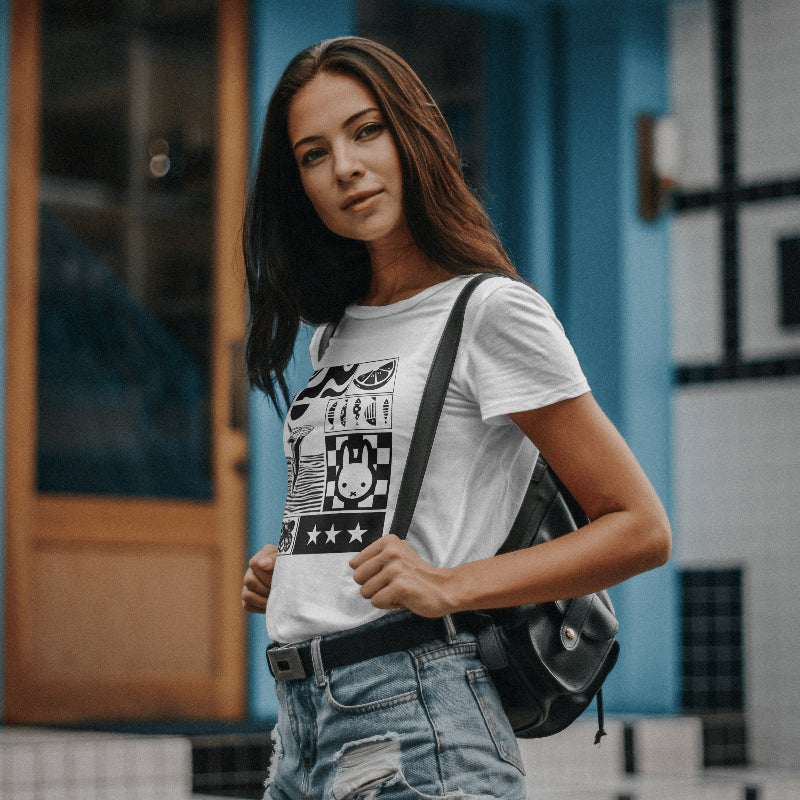 Tshirt - Black/white